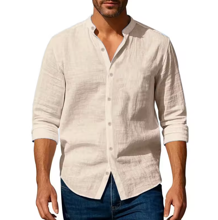 Linen, all buttons