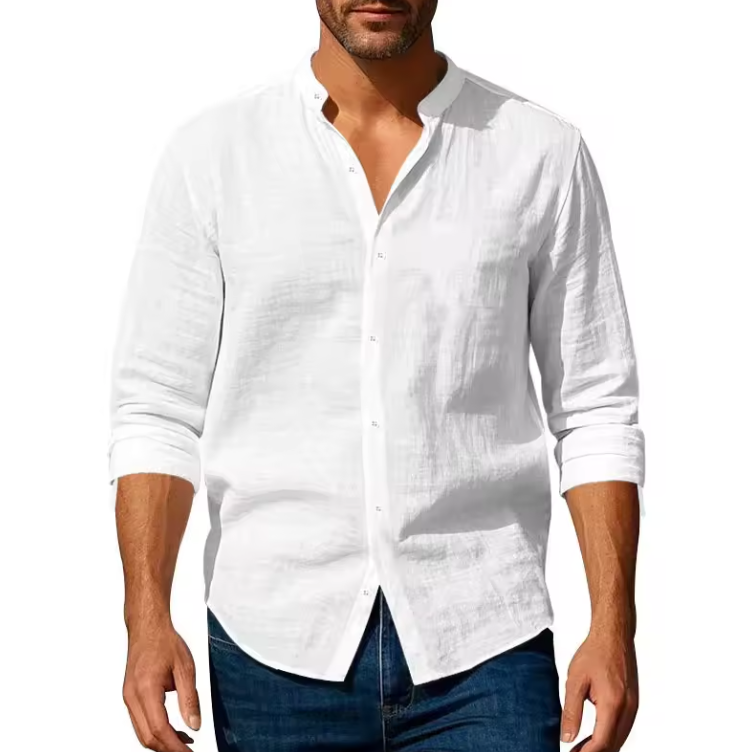 Linen, all buttons