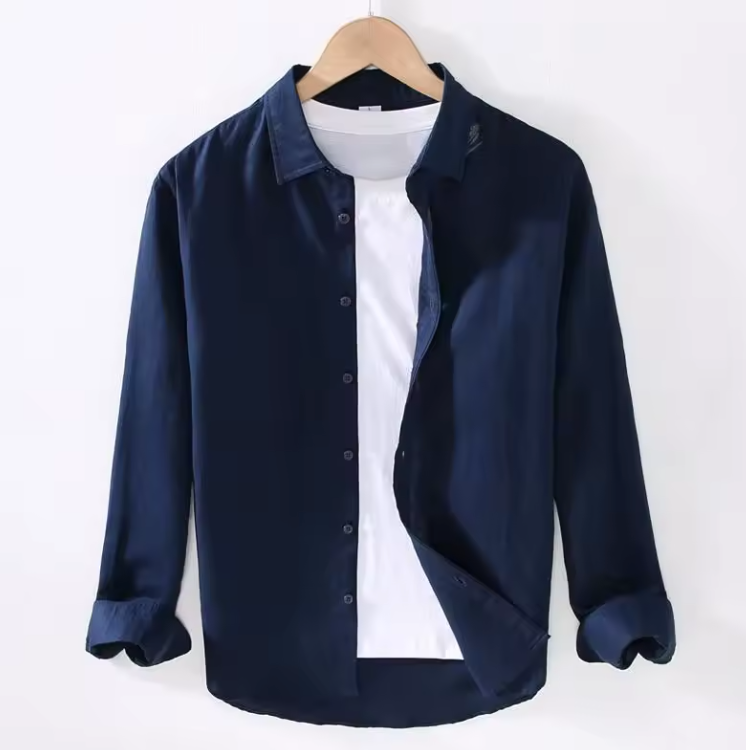 Elvoro Linen Square Collar