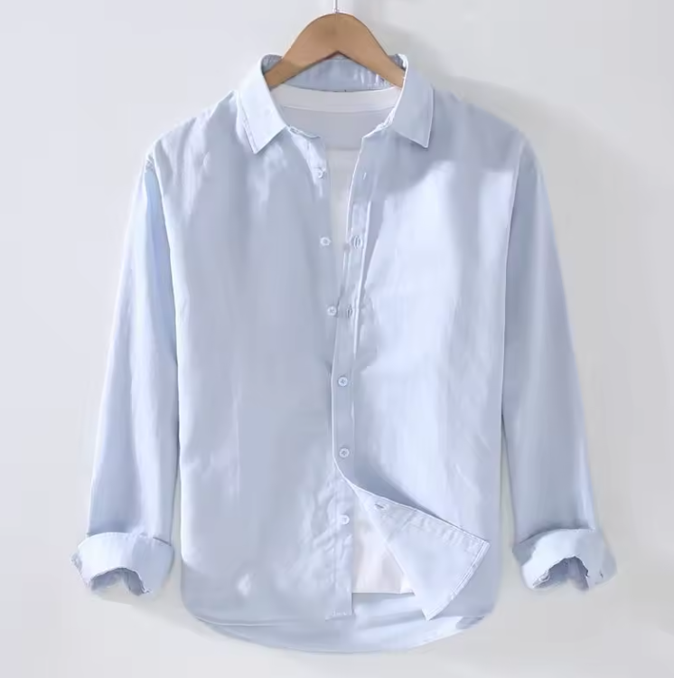 Elvoro Linen Square Collar