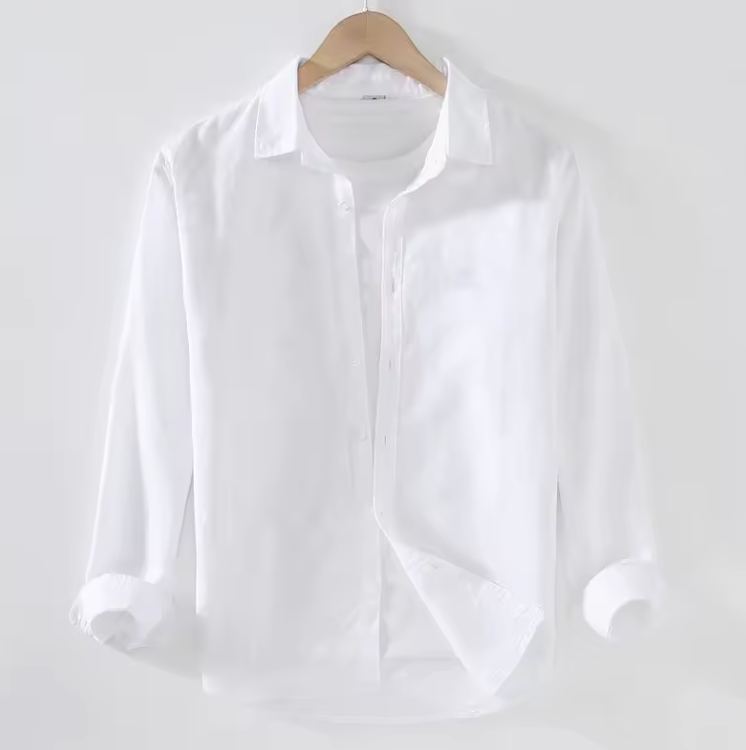 Elvoro Linen Square Collar