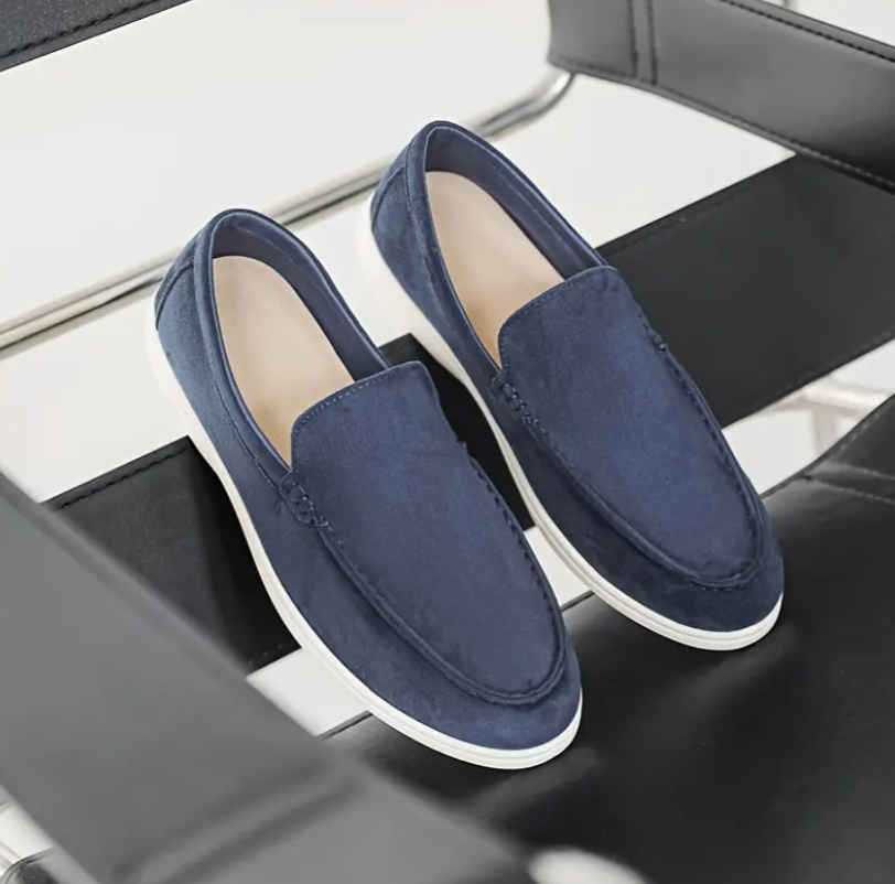 Old Money Premium Suede Loafers