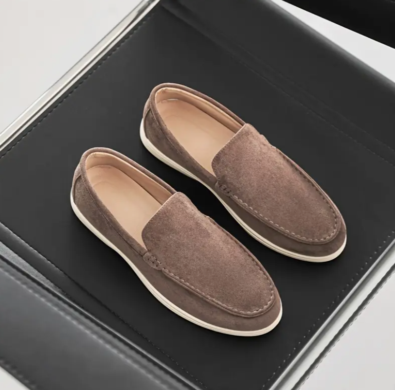 Old Money Premium Suede Loafers