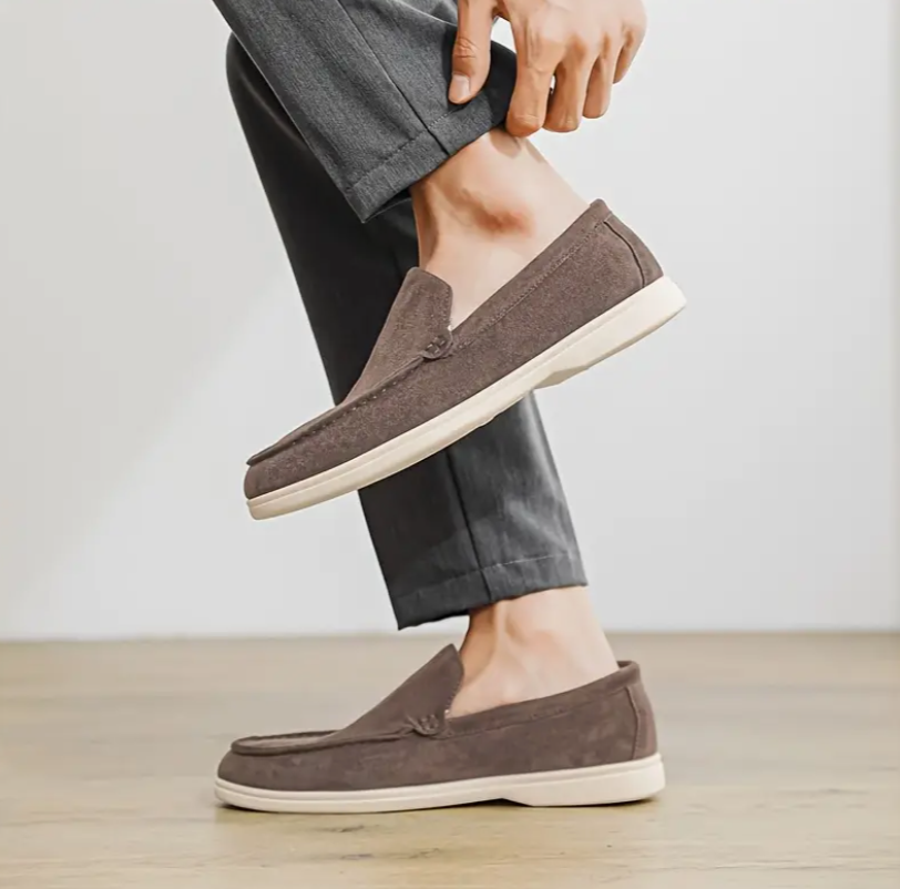 Old Money Premium Suede Loafers