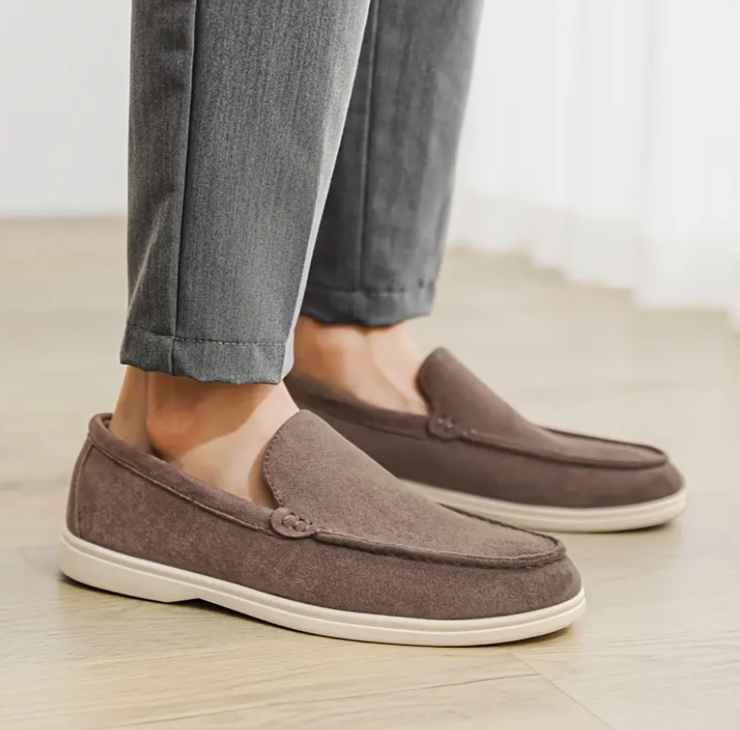 Old Money Premium Suede Loafers