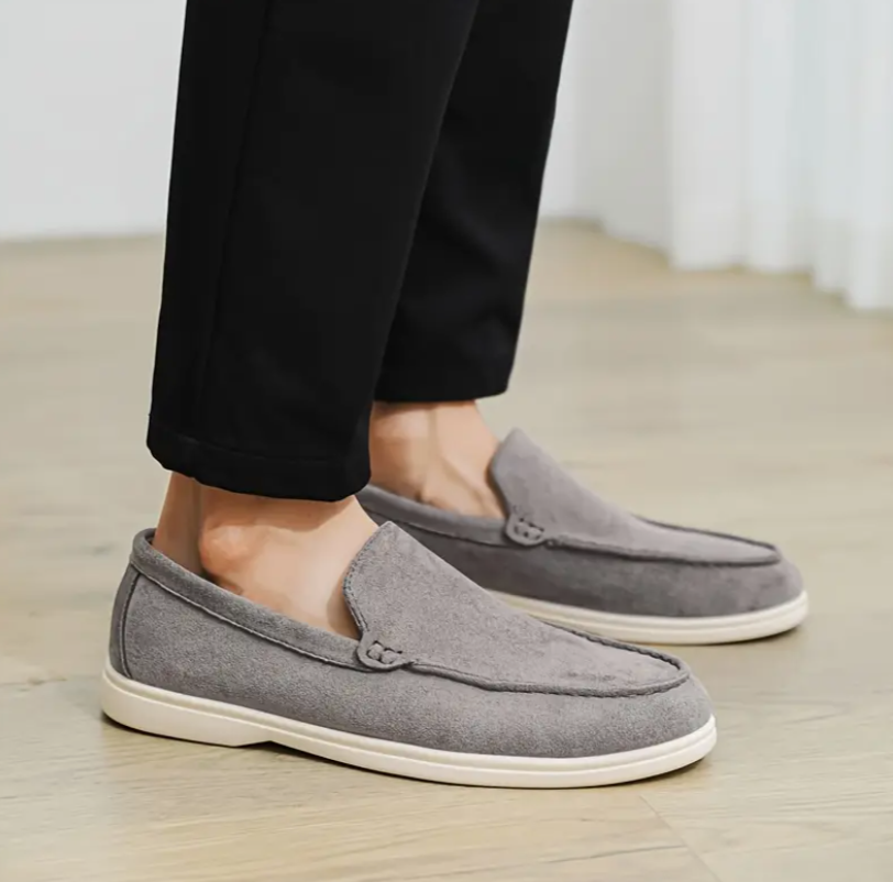 Old Money Premium Suede Loafers