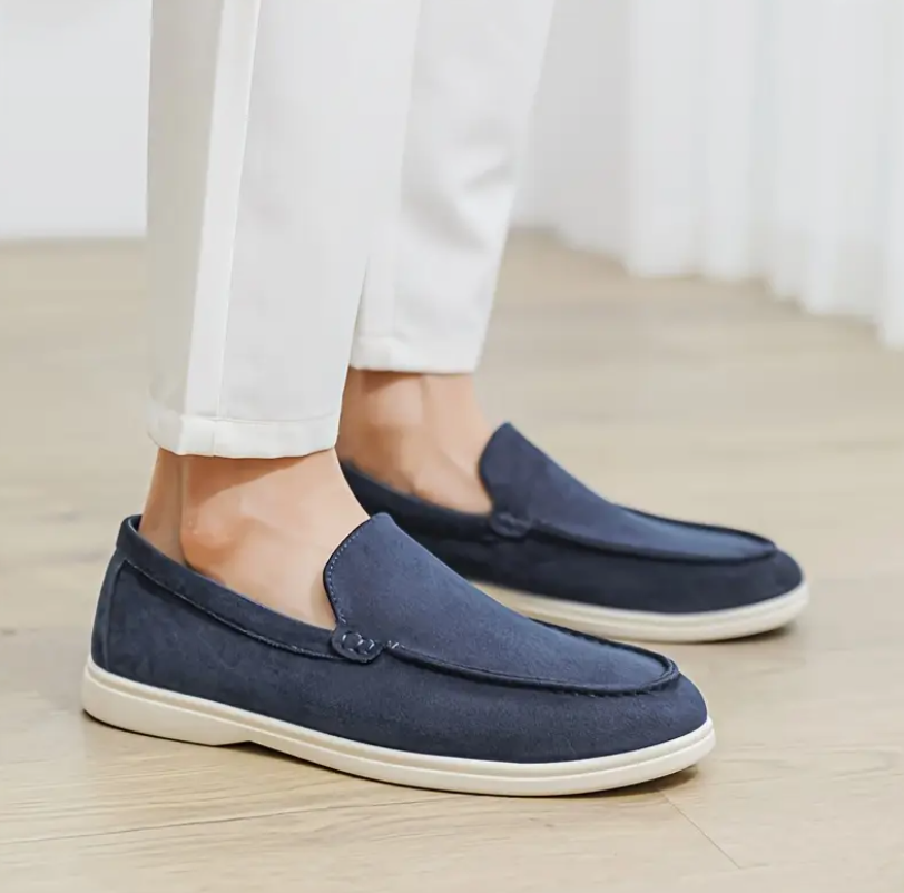 Old Money Premium Suede Loafers