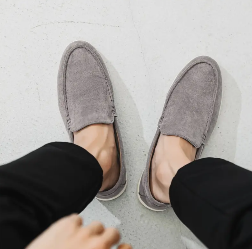 Old Money Premium Suede Loafers