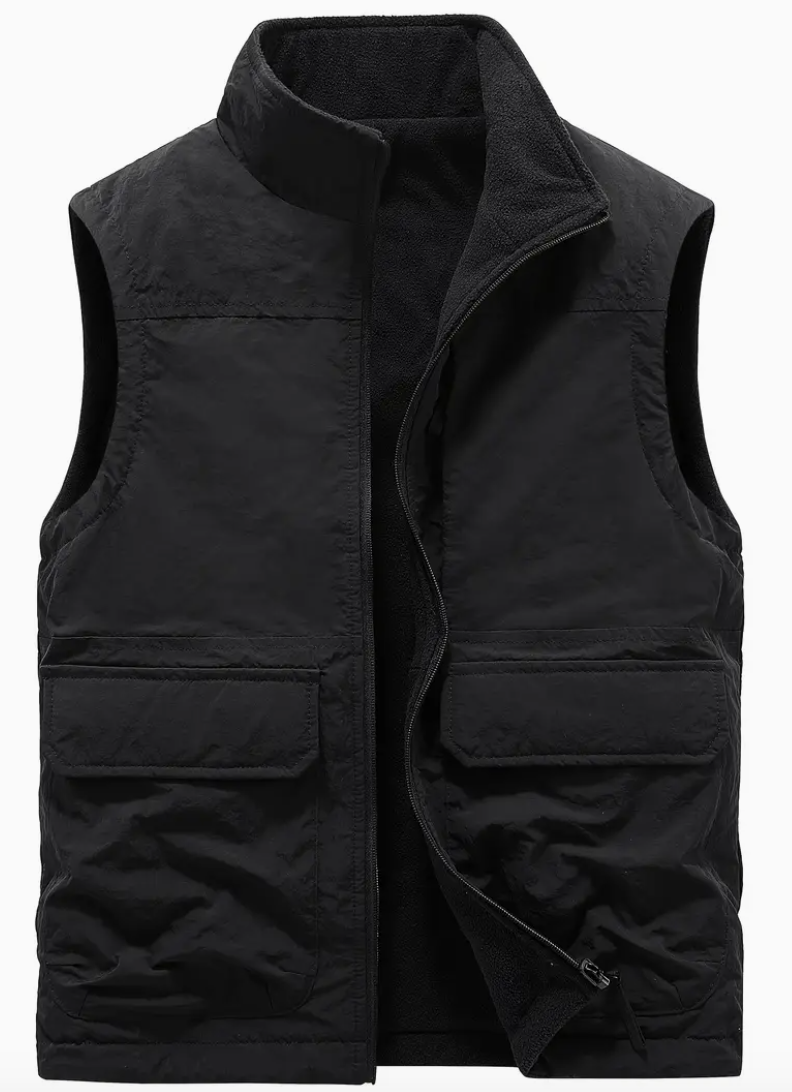 Sleeveless jacket