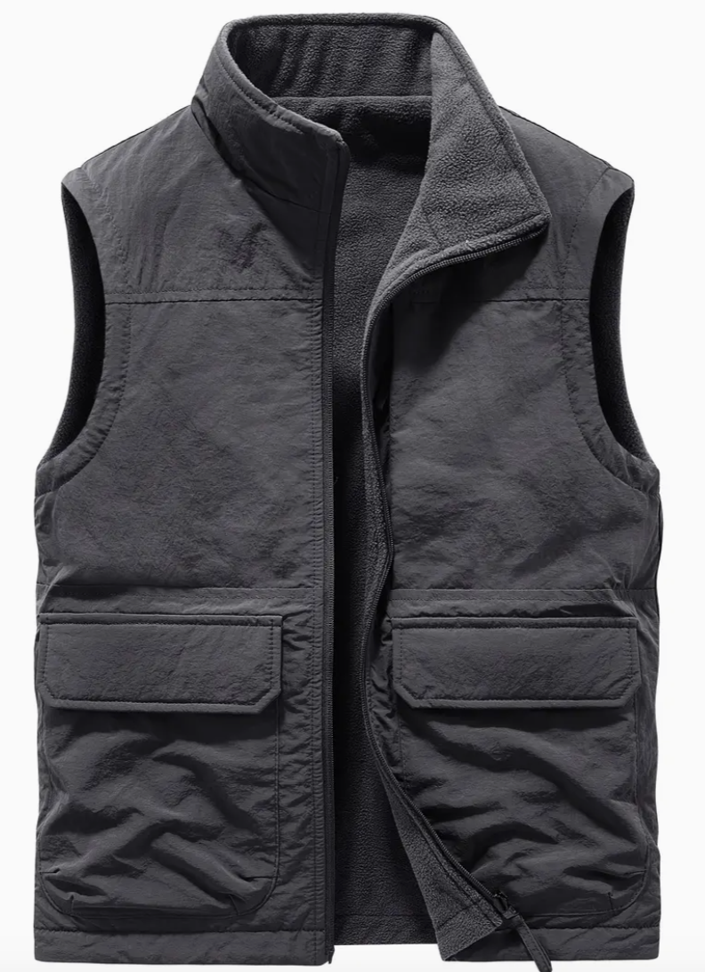 Sleeveless jacket