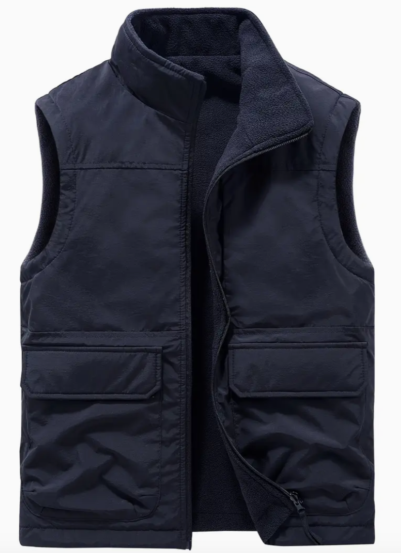 Sleeveless jacket